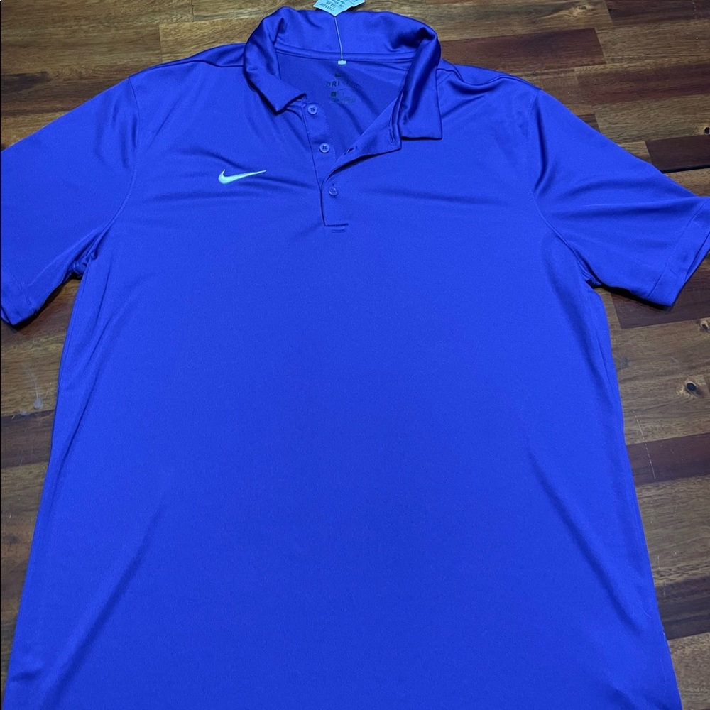 Purple Dri-Fit Nike Polo